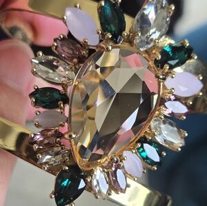 Vintage Juicy Couture Jeweled Cuff Bracelet